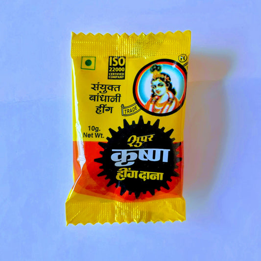 Krishna Hing Dana 10 gram * 25 pouch ( 250 gram )