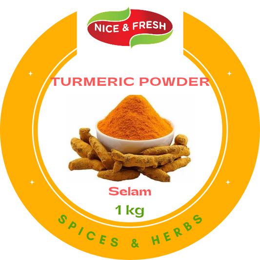 Nice & Fresh Turmeric Powder 1 kg | Selam | New Crop