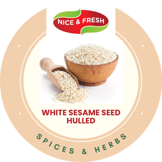 Nice & Fresh White Sesame Seed 200 gram | Hulled