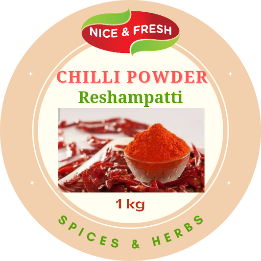 Nice & Fresh Resham patti Chilli Powder 1 kg | New Crop 2025