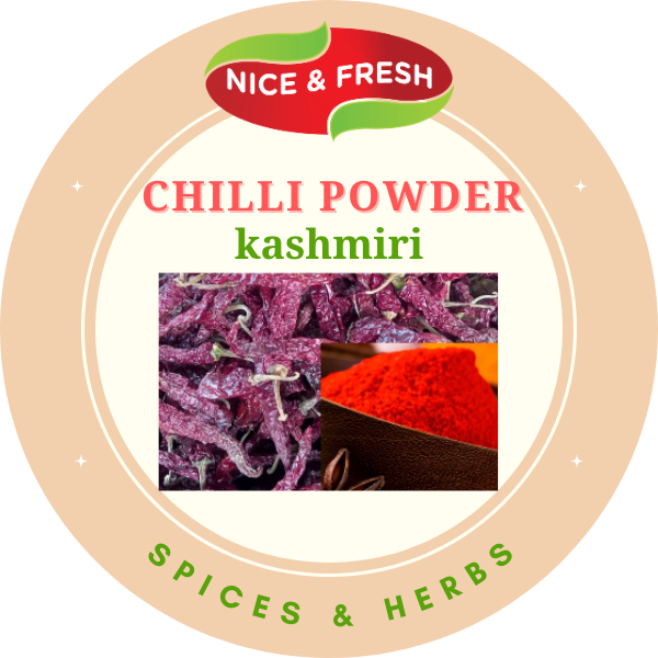 Nice & Fresh Kashmiri Chilli Powder 1 kg | New Crop 2025