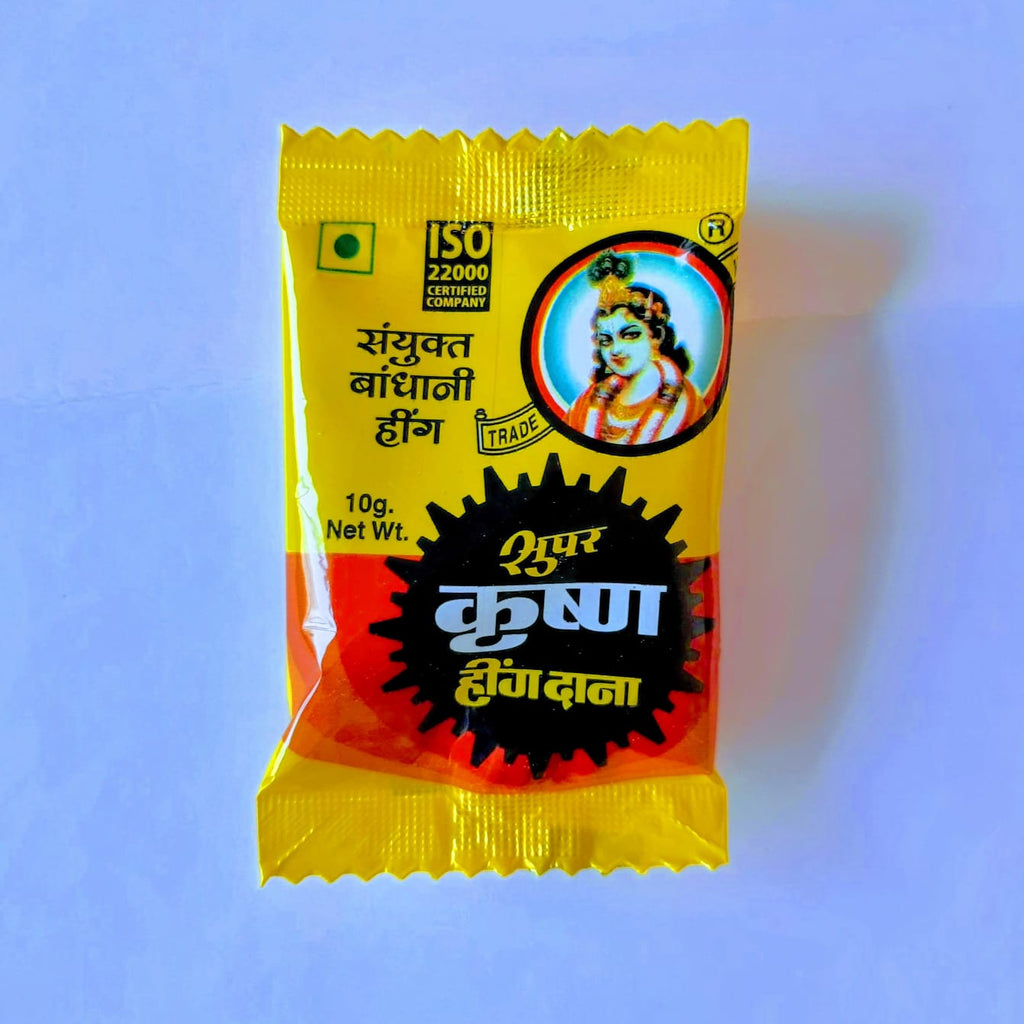 Krishna Hing Dana 10g * 25 pack | 250 gram